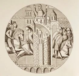 Die Einnahme von Nicaea, Türkei, durch die Kreuzritter im Jahr 1097, ca. 1880